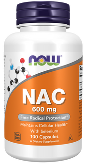 NOW NAC 600 mg Capsules