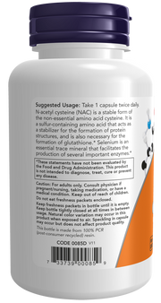 NOW NAC 600 mg Capsules