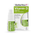 Spray orale BetterYou Vitamina D3 3000 UI, Menta piperita - 15ml
