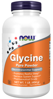 Now Foods Glycine Pure Powder, 454gr