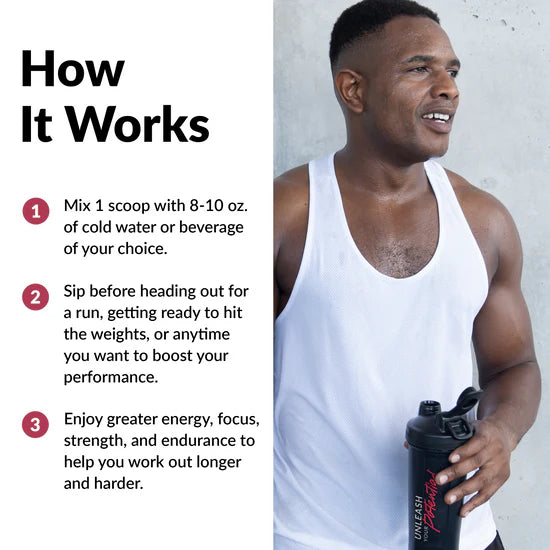 Force Factor Total Beets Pre-Workout Powder with L-Citrulline 