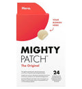 Hero Mighty Patch Original - Hydrokolloid-Akne-Pflaster für die Nacht - 24 Stück