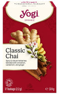 Té herbal clásico chai orgánico Yogi Tea 17 bolsitas 37.4g