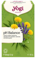 Té herbal orgánico para equilibrio de pH Yogi Tea 17 bolsitas 35.7g