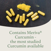 Lifestyle/use image: Good Health Naturally Curcumin X4000 Original turmeric supplement daily routine capsules 180 count