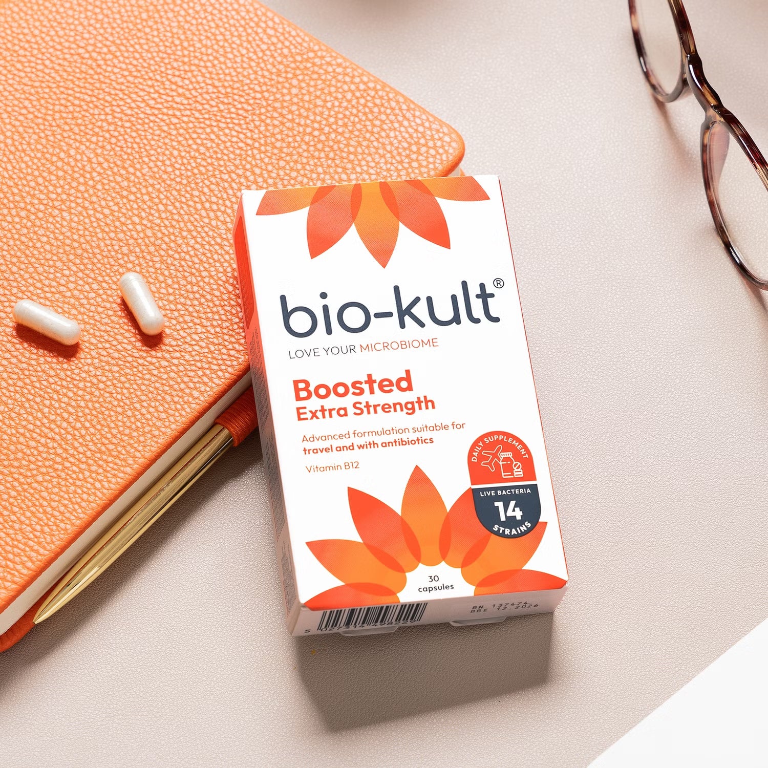 Bio-Kult Boosted Probiotic 14 Strains with Vitamin B12 - 30 Capsules