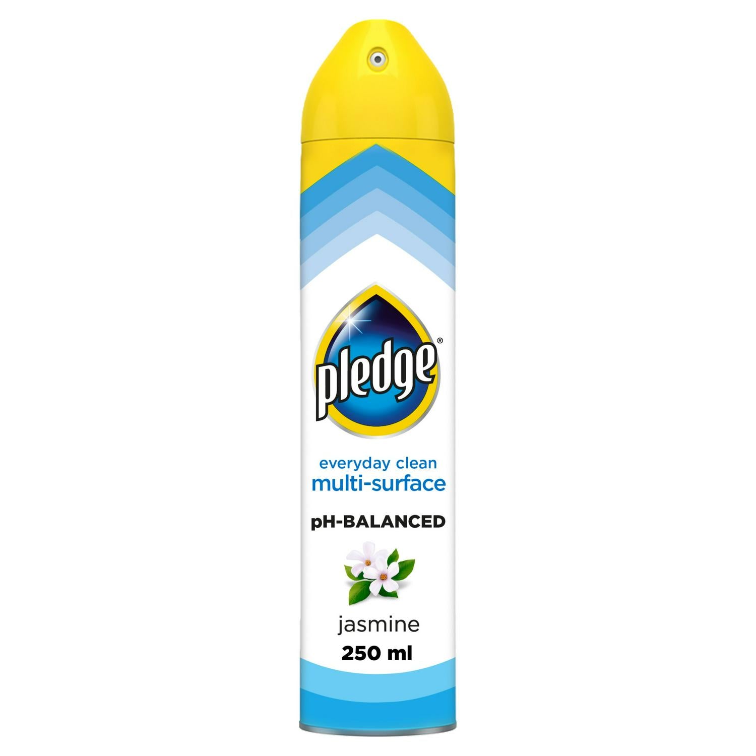 Pledge Everyday Clean Multi-Surface Cleaner Spray Jasmine aerosol can 250ml front packaging