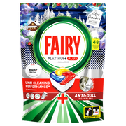 Fairy Platinum Plus All In One Lemon Dishwasher Capsules Mrs Hinch's 48 Count pouch