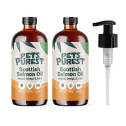 Pets Purest Scottish Salmon Oil Food Topper 