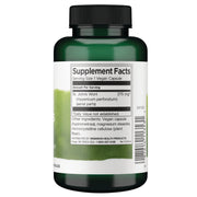 Swanson St. John's Wort Herb 375mg 120 Vegan Capsules Pack of 2 Supplement facts label for St. John's Wort botanical showing ingredient source.