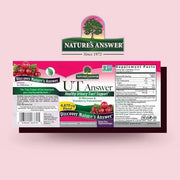 Nature’s Answer UT Answer cranberry liquid supplement 120ml barcode