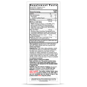 Nature’s Answer Kids Mullein-X Herbal Liquid Supplement 120ml ingredient label