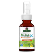 Nature’s Answer Mullein-X Throat Spray Peppermint 60ml bottle front view on a white background