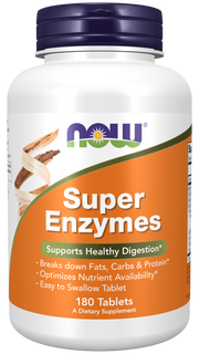NOW Foods Super Enzymes, Easy To Swallow Tablets