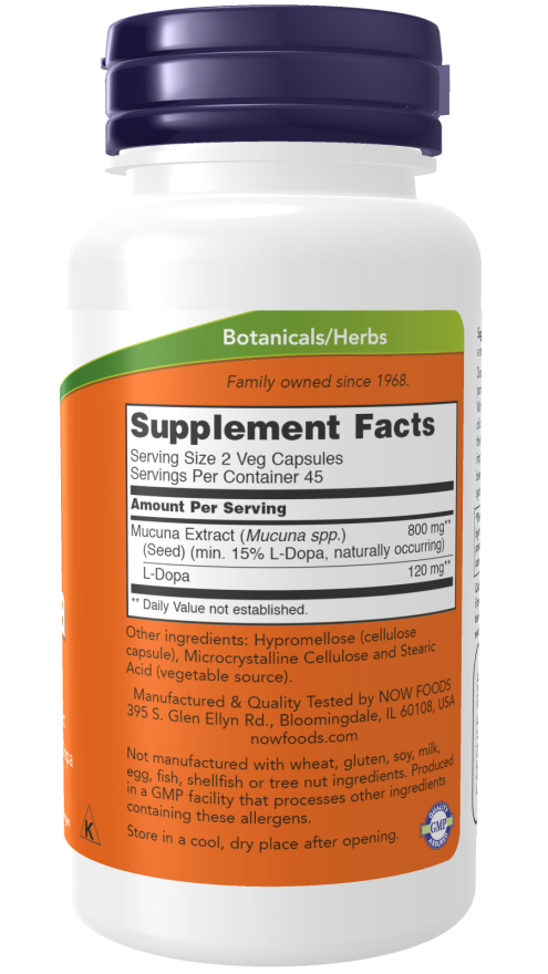 Dopa Mucuna Veg Capsules