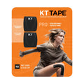 KT Tape Pro Synthetic Kinesiology Tape - Black, 2 Pack
