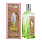 L'Occitane Verveine Geranium Eau de Toilette 100ml fragrance bottle front packaging & box