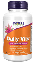 NOW Daily Vits Multivitaminico e Minerale con Luteina e Licopene in Capsula Vegetale