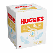 Huggies Extra Care Sensitive Baby Wipes soft pack fragrance-free wipes 8 x 48 wipes