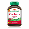 Jamieson Cranberry-Komplex mit D-Mannose – 500mg – 180 vegane Kapseln