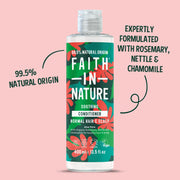 Faith In Nature Aloe Vera Soothing Conditioner, bottle packaging, aloe vera, 400ml product information