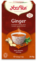 Yogi Tea Té Herbal Orgánico de Jengibre - 17 x 1.8g