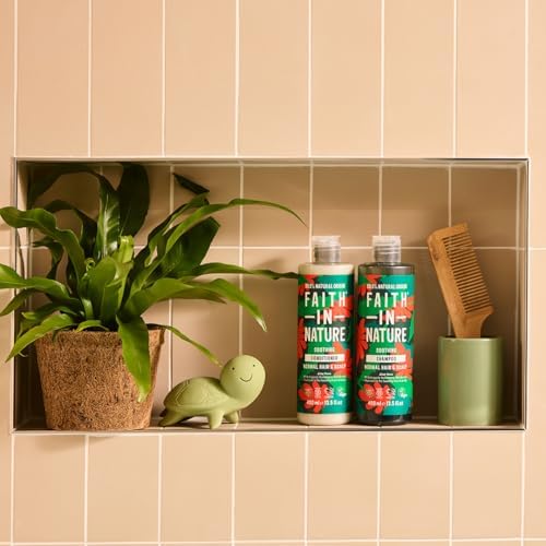 Faith In Nature Aloe Vera Soothing Shampoo 400ml bottle for everyday hair care