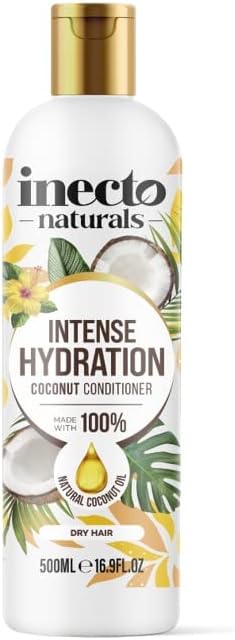 Inecto Naturals Intense Hydration Coconut Conditioner bottle coconut fragrance 500ml front product packaging