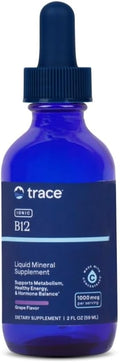 Trace Minerals Ionic B12 1000mcg flüssig Traube - 59ml