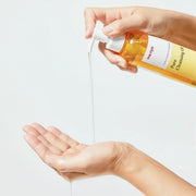 Ma:nyo cleansing oil application oil to milk texture skincare