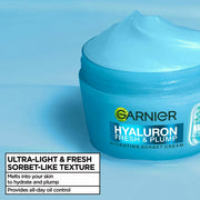 Garnier Sorbet Cream Bundle lightweight facial moisturisers 3 x 50ml