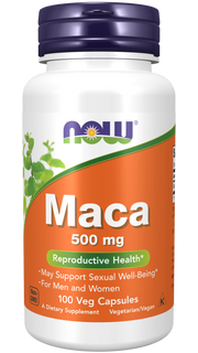 Now Foods Maca 500 mg Veg Capsules