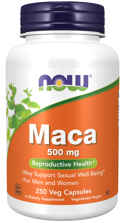 Now Foods Maca 500 mg Veg Capsules