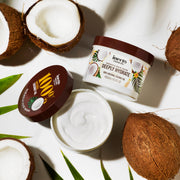 Inecto Naturals Coconut Oil Miracle Hair Mask tub container coconut fragrance 450ml hair care routine lifestyle image