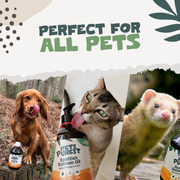Pets Purest Scottish Salmon Oil Food Topper for Pets - 2 x 300ml