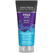 John Frieda Frizz Ease Dream Curls rosehip oil no flavour sulphate-free shampoo 75ml tube front packaging