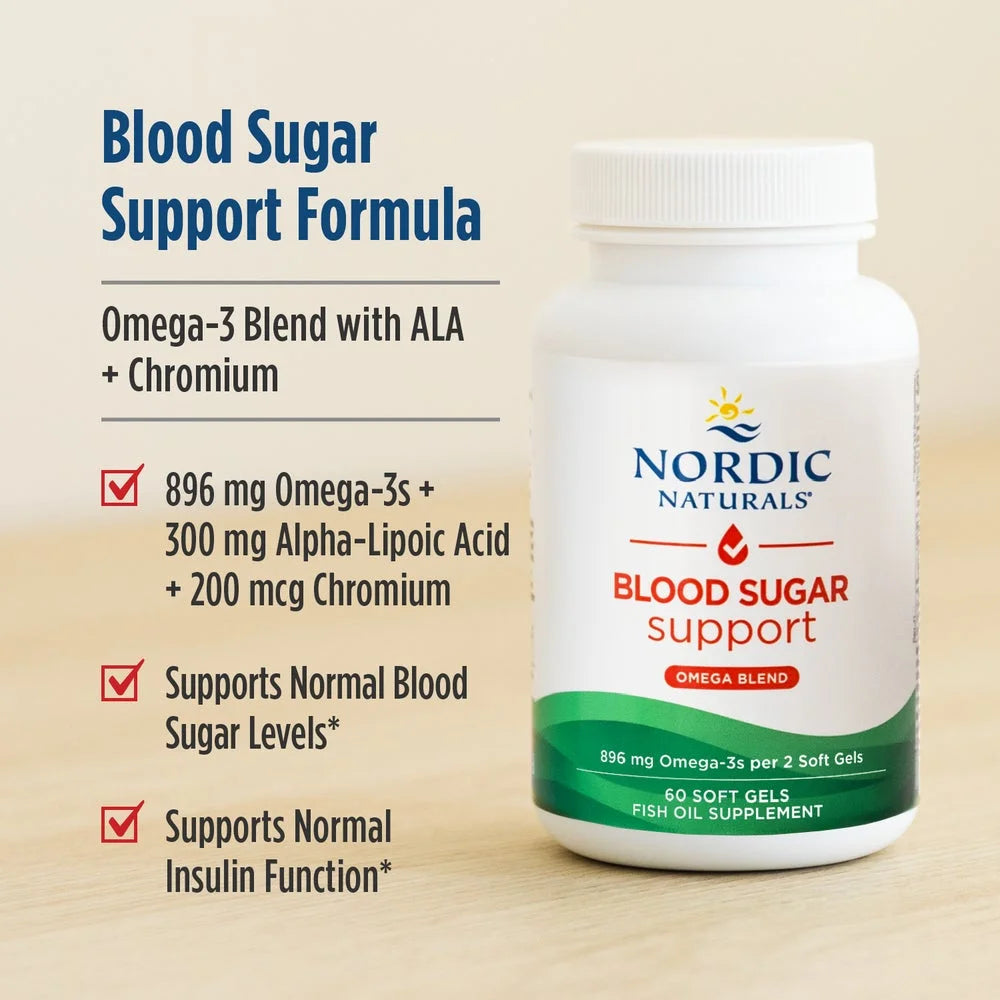 Nordic Naturals Blutzuckerunterstützung