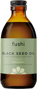 Fushi Huile de Nigelle Bio 250 ml | Pressée Fraîche et 100% Pure pour Cheveux, Corps et Peau