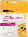 Comvita Kids Soothing Honey Pops - UMF 10+ Manuka Honey & Vitamin C - 15 Pack