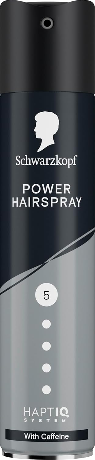 Schwarzkopf Power Hairspray Hold 5 aerosol spray can 250ml front product packaging