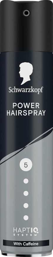 Schwarzkopf Power Hairspray Hold 5 aerosol spray can 250ml front product packaging
