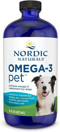 Nordic Naturals Omega-3 Olio di Pesce Liquido per Animali - Senza aroma per cani e gatti