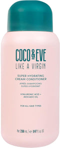 Après-shampoing hydratant Coco & Eve avec acide hyaluronique et huile d'avocat - 280ml