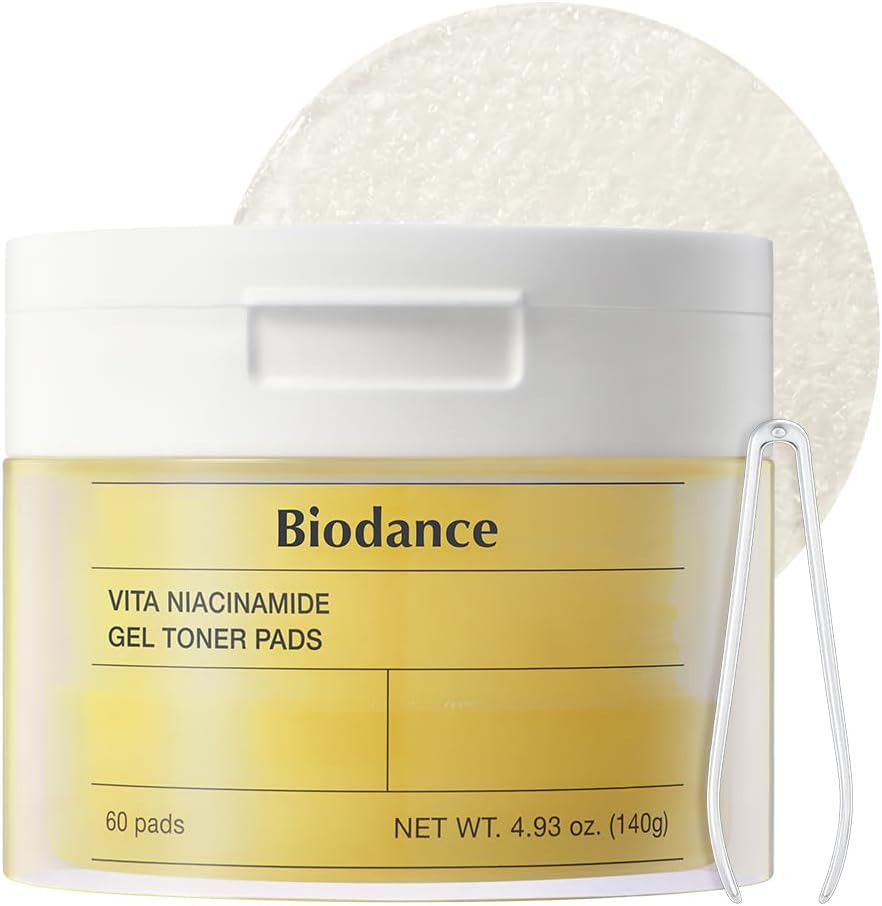 Biodance Vita Niacinamide Hydrogel Toner Pads 60 Pads
