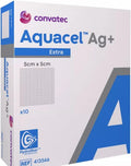 Aquacel AG+ Extra Silver Wound Dressing 5cm x 5cm - 10 Count