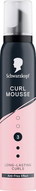 Mousse Bouclante Schwarzkopf Fixation 3 Effet Anti-Frisottis 200ml