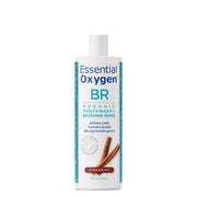 Essential Oxygen Organic Brushing Rinse bottle, 473ml Cinnamon Mint flavour.