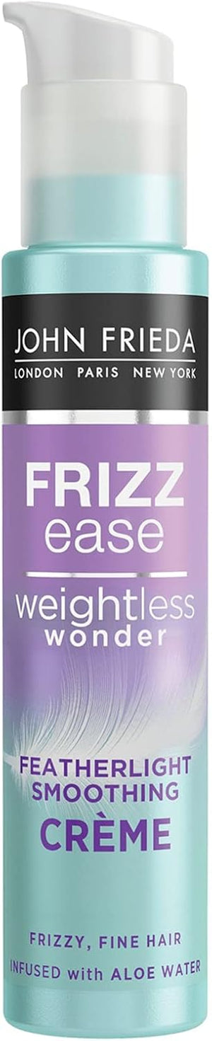 John Frieda Frizz Ease Weightless Wonder Smoothing Crème 100ml tube for fine hair