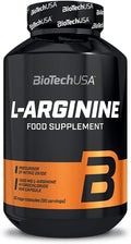 BiotechUSA L-Arginina 1000mg - Suplemento de Aminoácidos - 90 Cápsulas