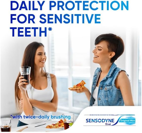 Sensodyne Daily Care Original Mint Toothpaste with Fluoride - 75ml